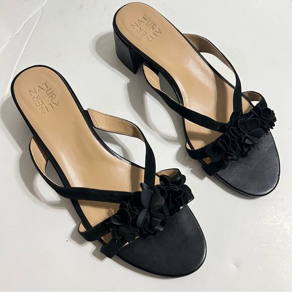 Naturalizer Black Jupiter Slide Dress Sandals Size 11 - Picture 10 of 16